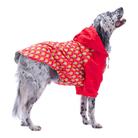 Red Muffin Raincoat