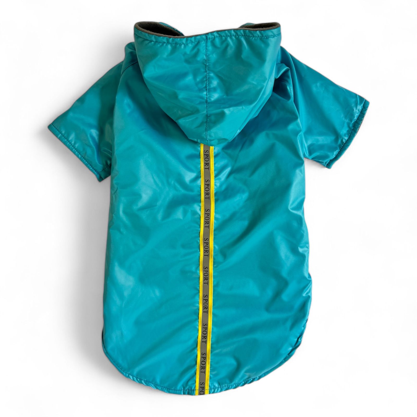 Turquoise Weather Raincoat.