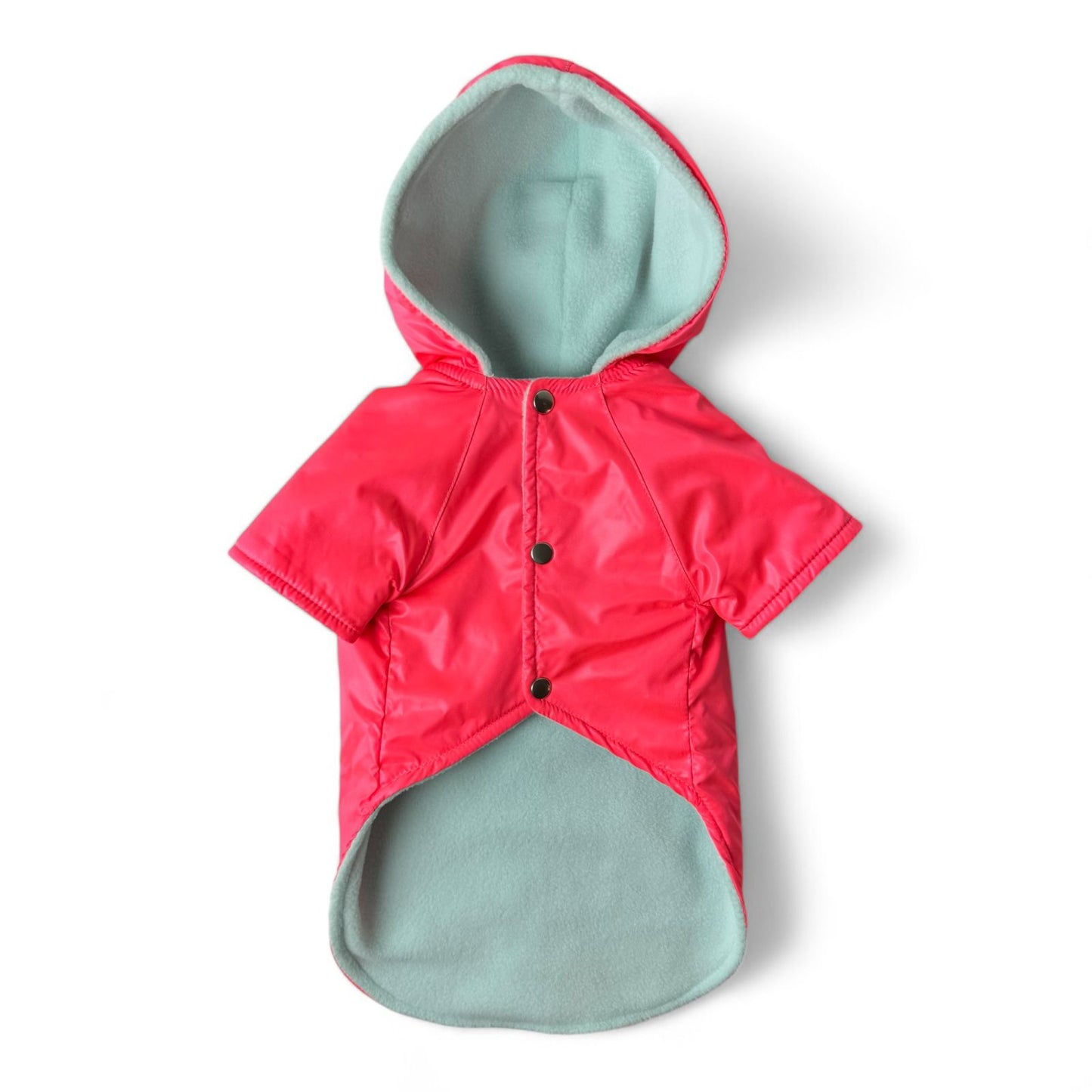 Pretty in Pink Raincoat.