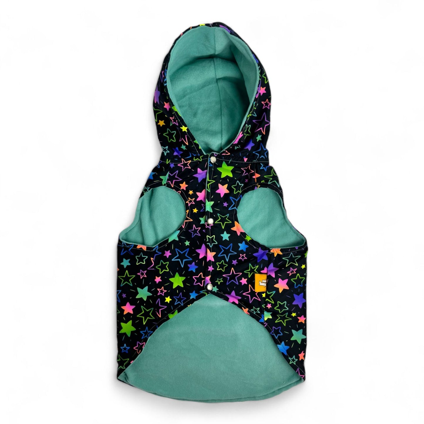 Cosmic Sleeveless Raincoat